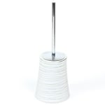 Gedy 3933 Ceramic Floor Standing Toilet Brush Available in 2 Finishes